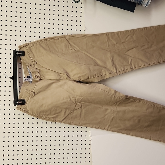 lands end khaki pants men's size 32 EUC - Picture 1 of 5